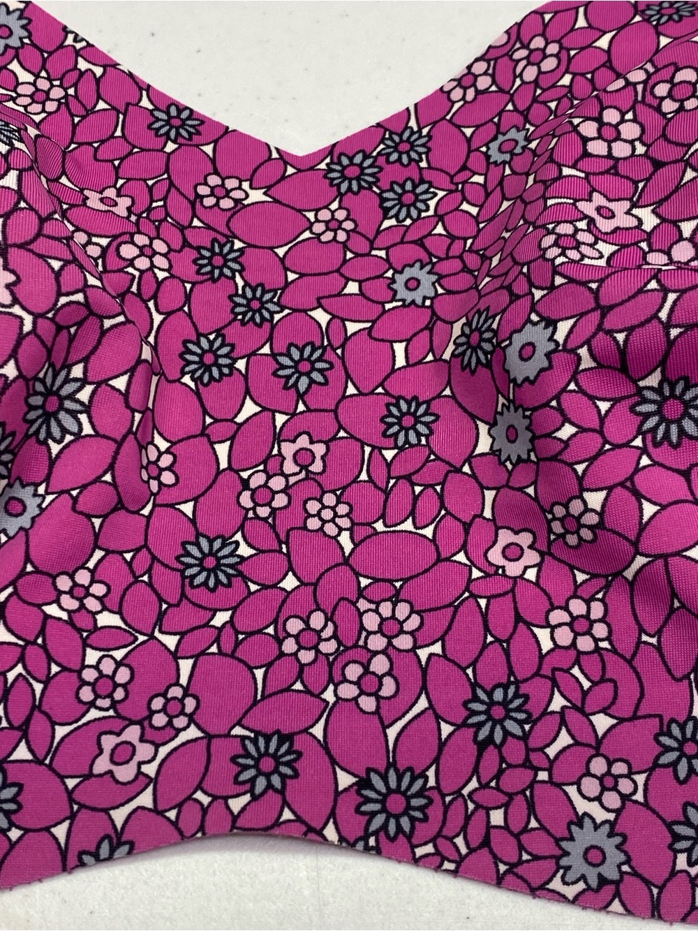 Anna Sui x Knix Pink Floral Wireless Bralette Size 5 (L) *P1014 - Picture 2 of 7
